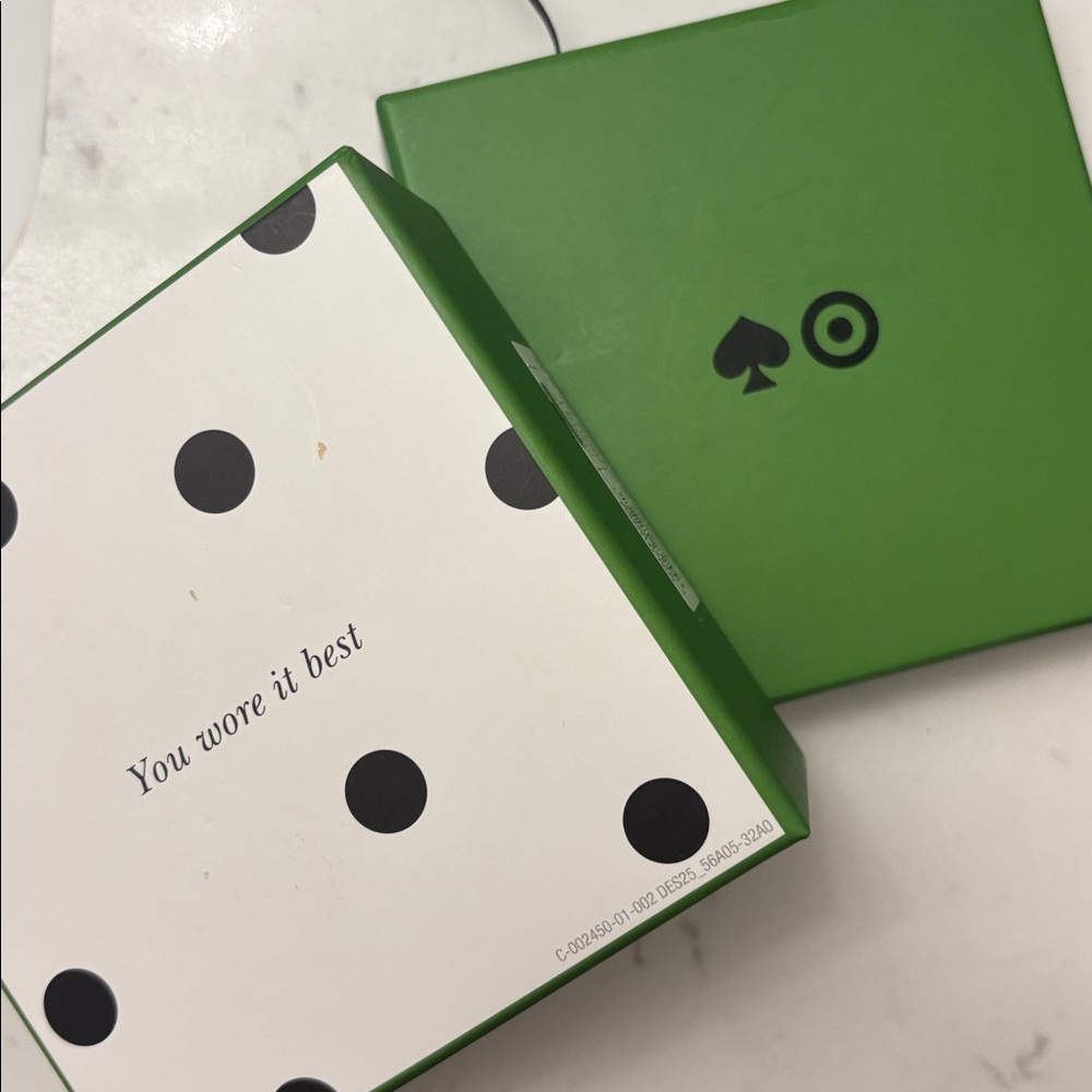 Kate Spade Target 3pk Novelty Pin Brooch Set Gold Pink and Green New Limited - Picture 8 of 10